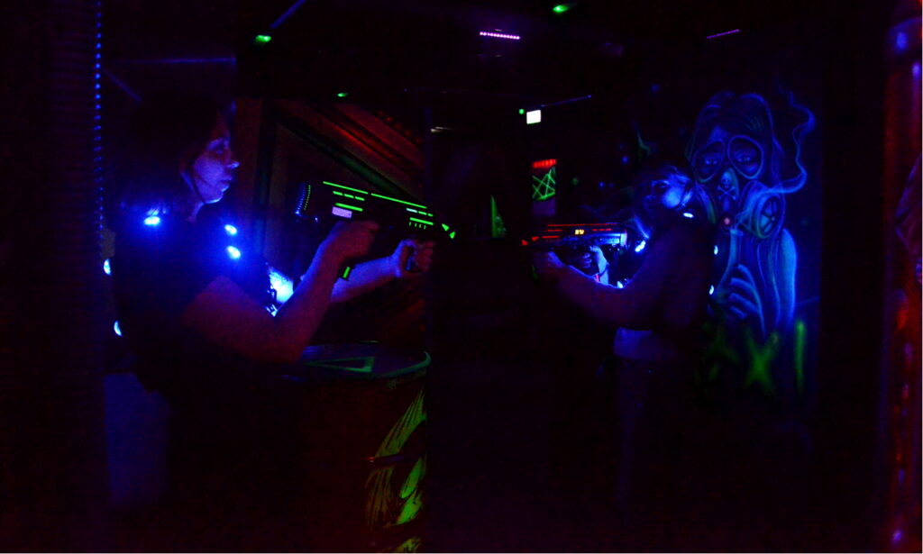 Halloween Laser Tag Mystery Machinerytery