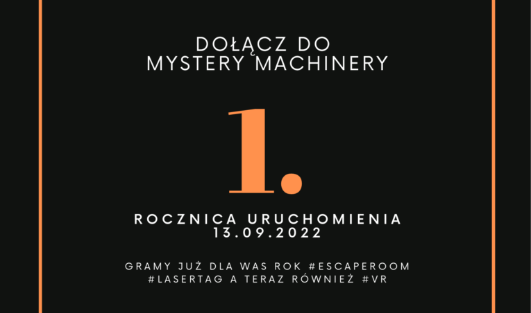 1. Rocznica Uruchomienia “Mystery Machinery”